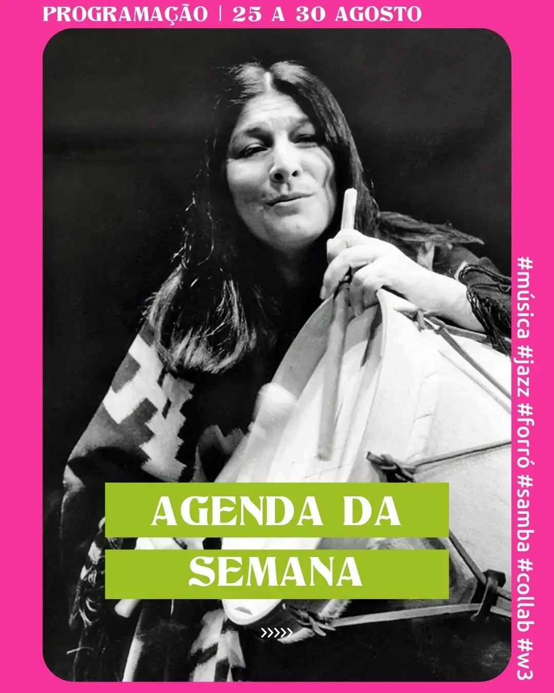 Flyer de Grupo Accordi e PRAVDA