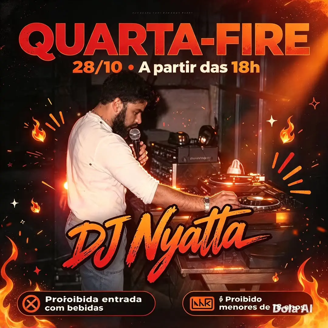 Flyer de Dj Nyatta