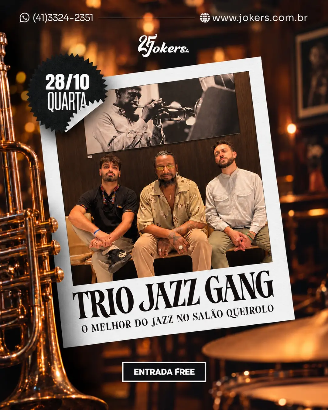 Flyer de Jazz Gang
