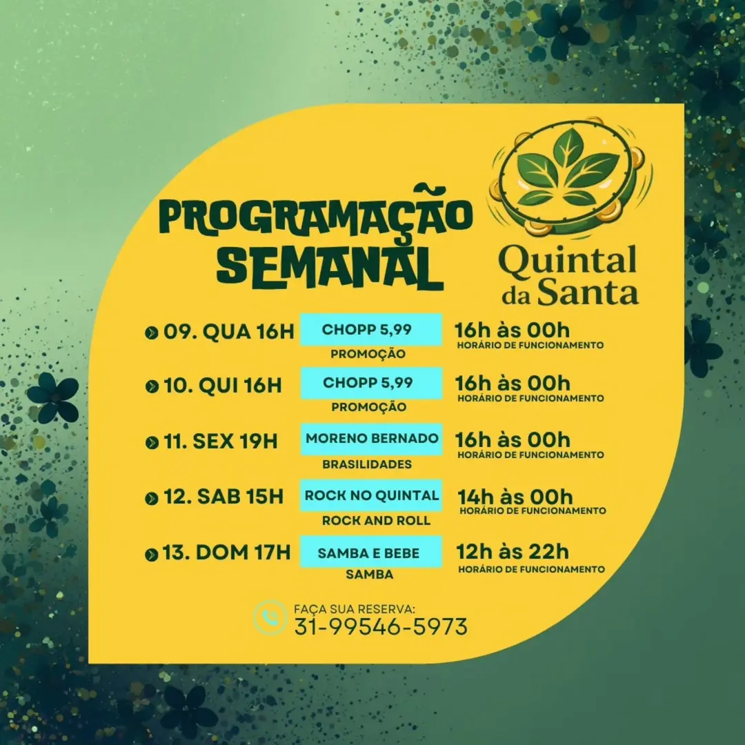 Flyer de Samba & Bebe