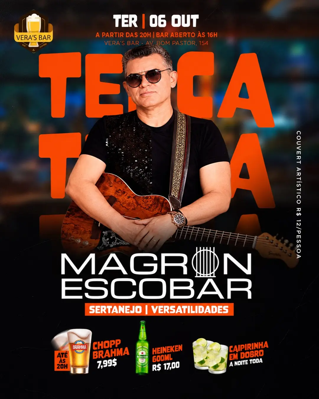 Flyer de Magron Escobar