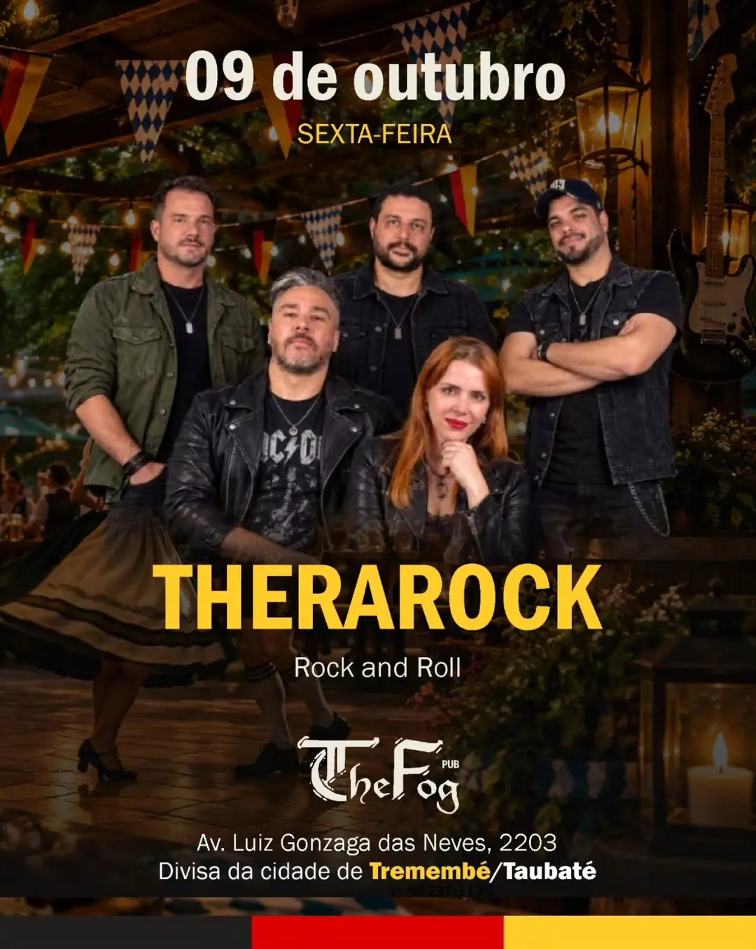 Flyer de Thera Rock