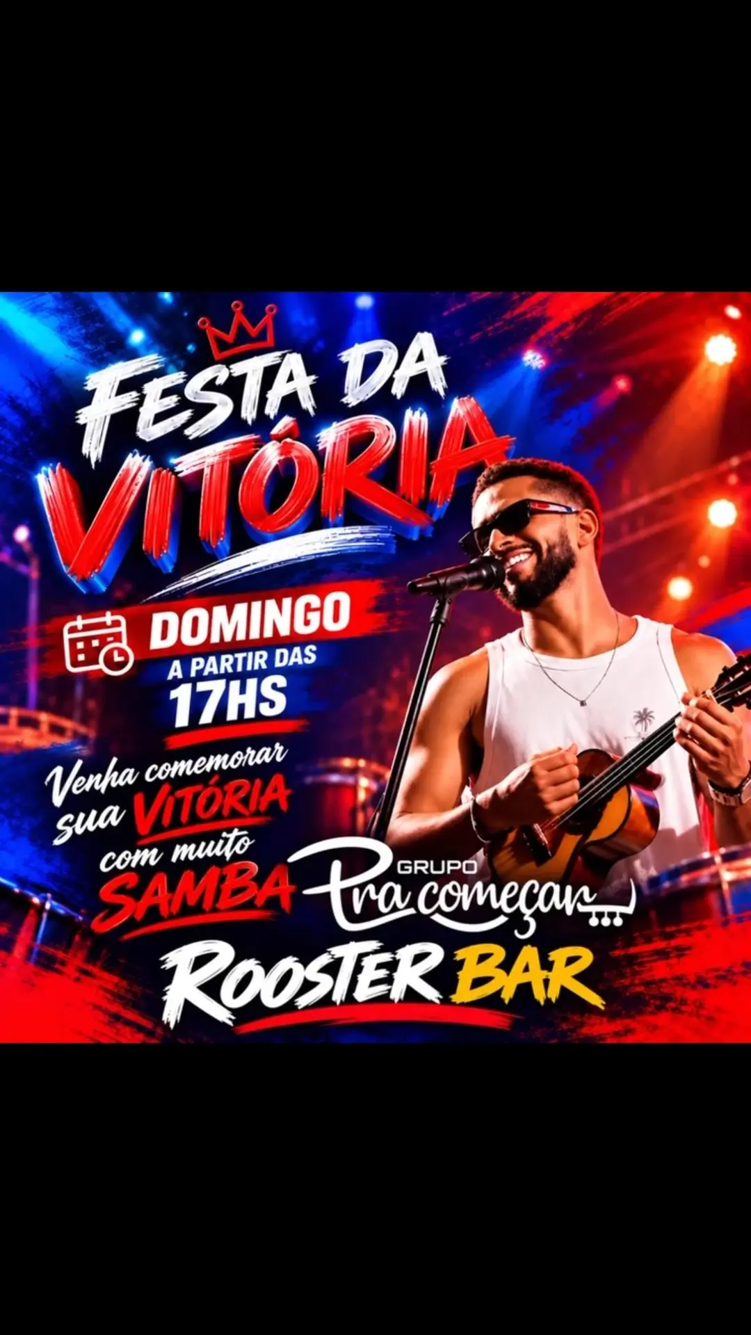 Flyer de Grupo Pra Começar