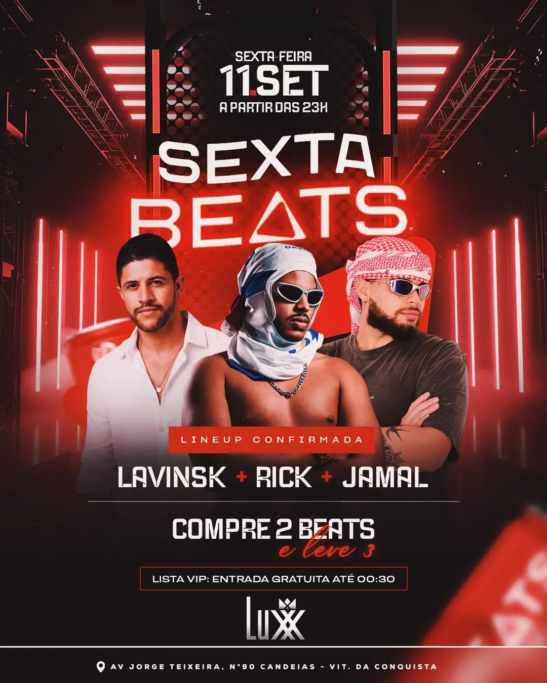 Flyer de Rick Nogueira