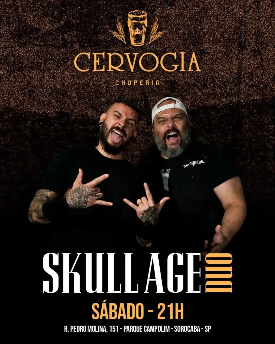 Flyer de Skull Age