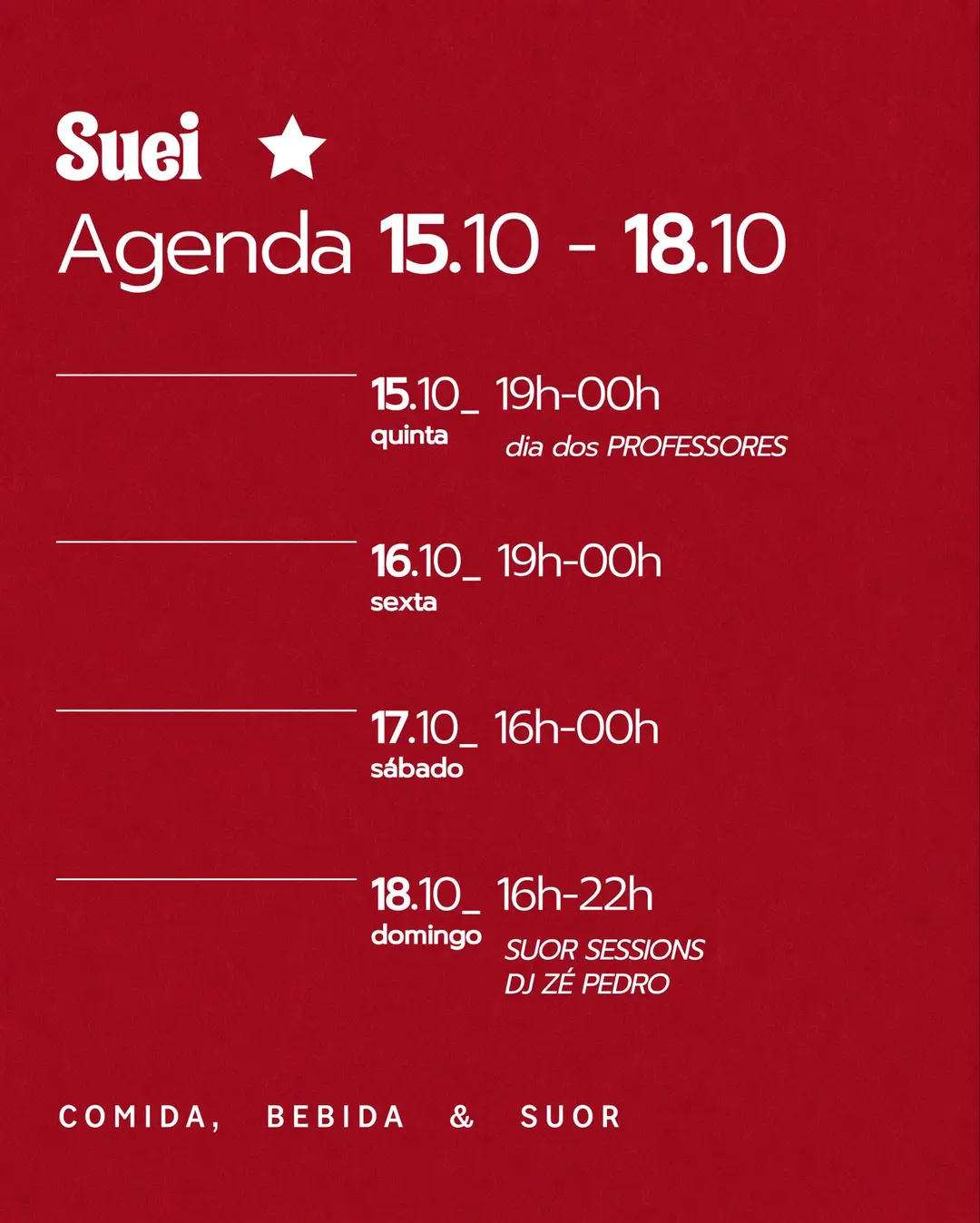 Flyer de DJ Zé Pedro