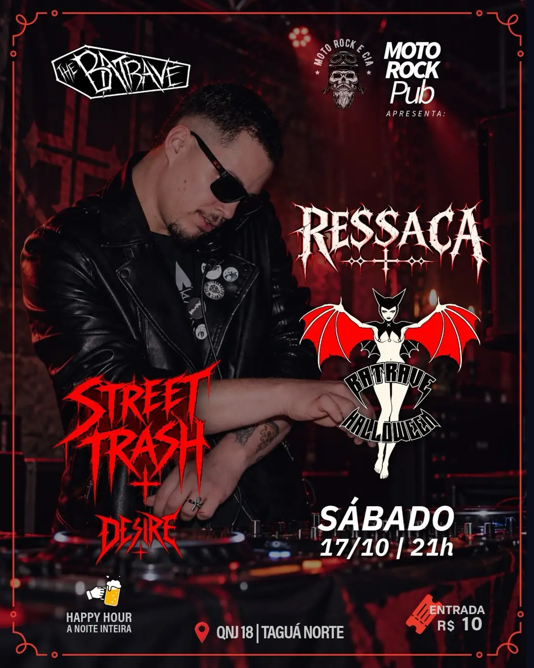 Flyer de Street Trash, Desire e thebatrave