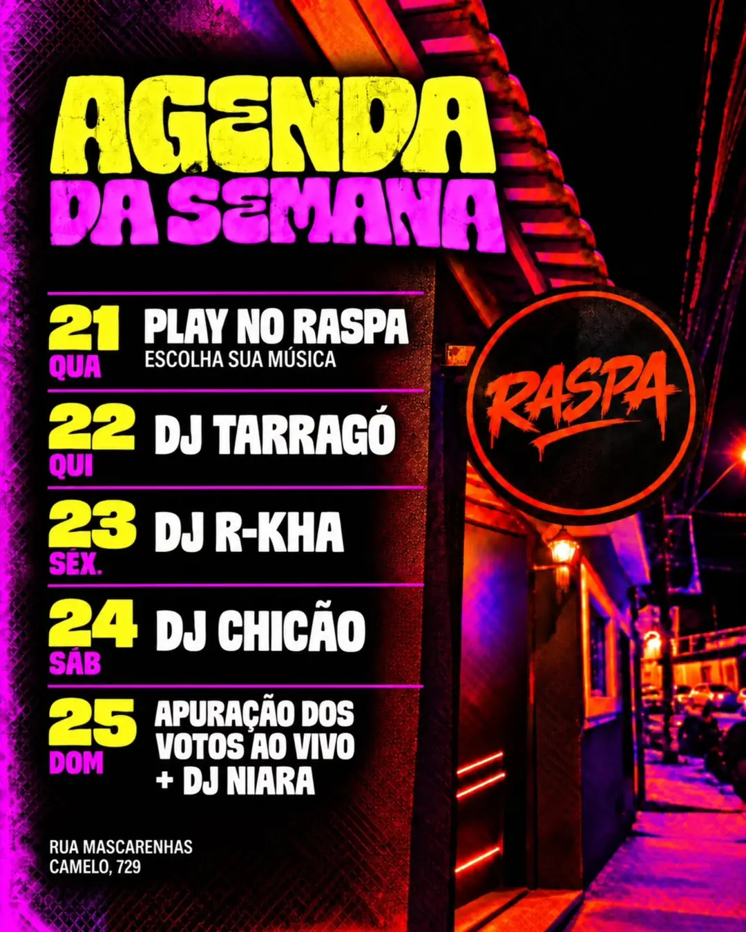 Flyer de DJ TARRAGÓ