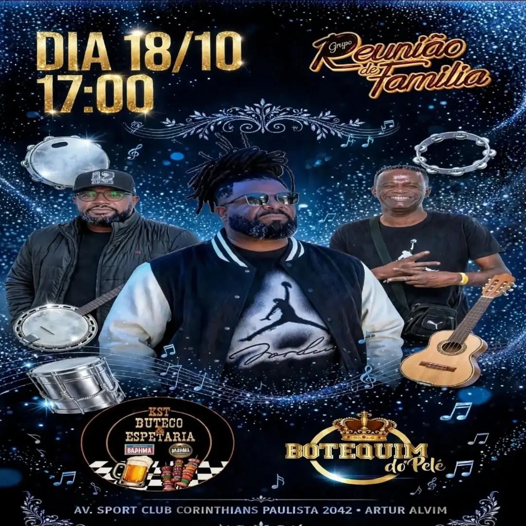 Flyer de Reunião Oficial