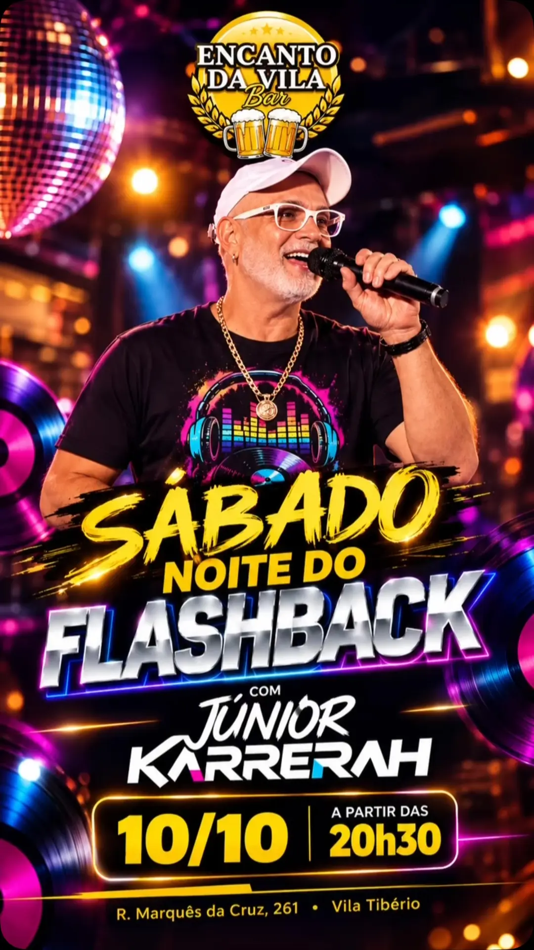 Flyer de Júnior Karrerah