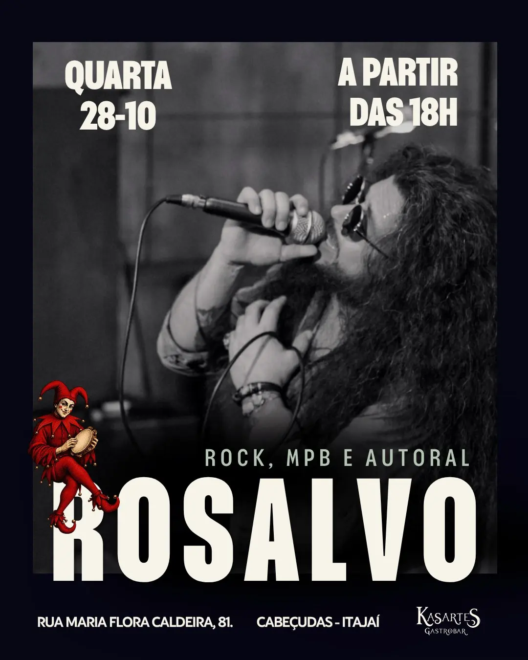 Flyer de Rosalvo
