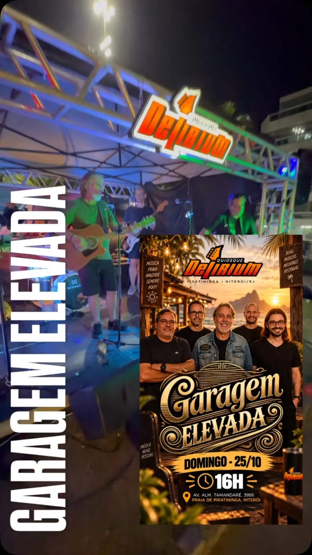 Flyer de Garagem Elevada