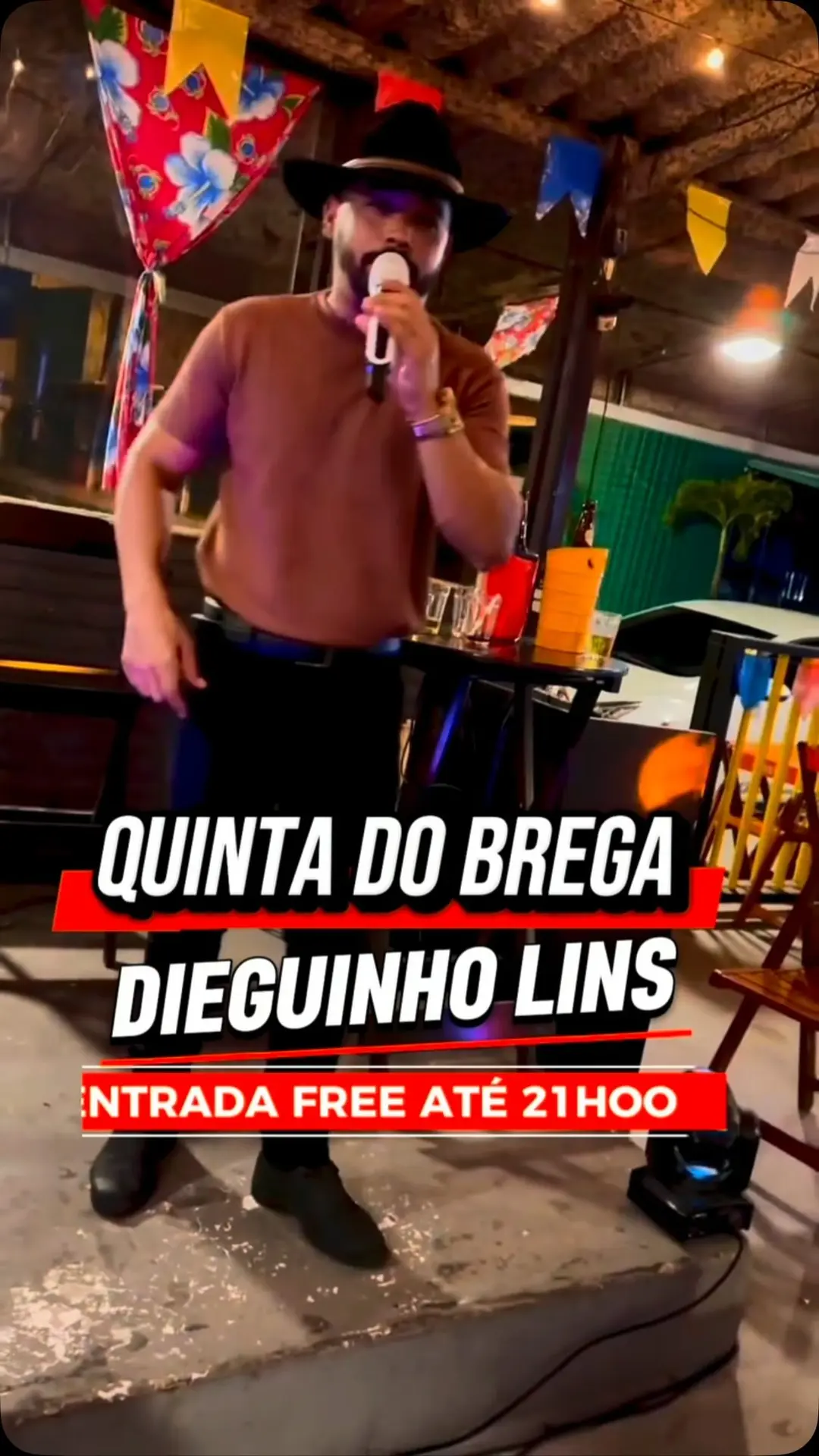 Flyer de Dieguinho Lins