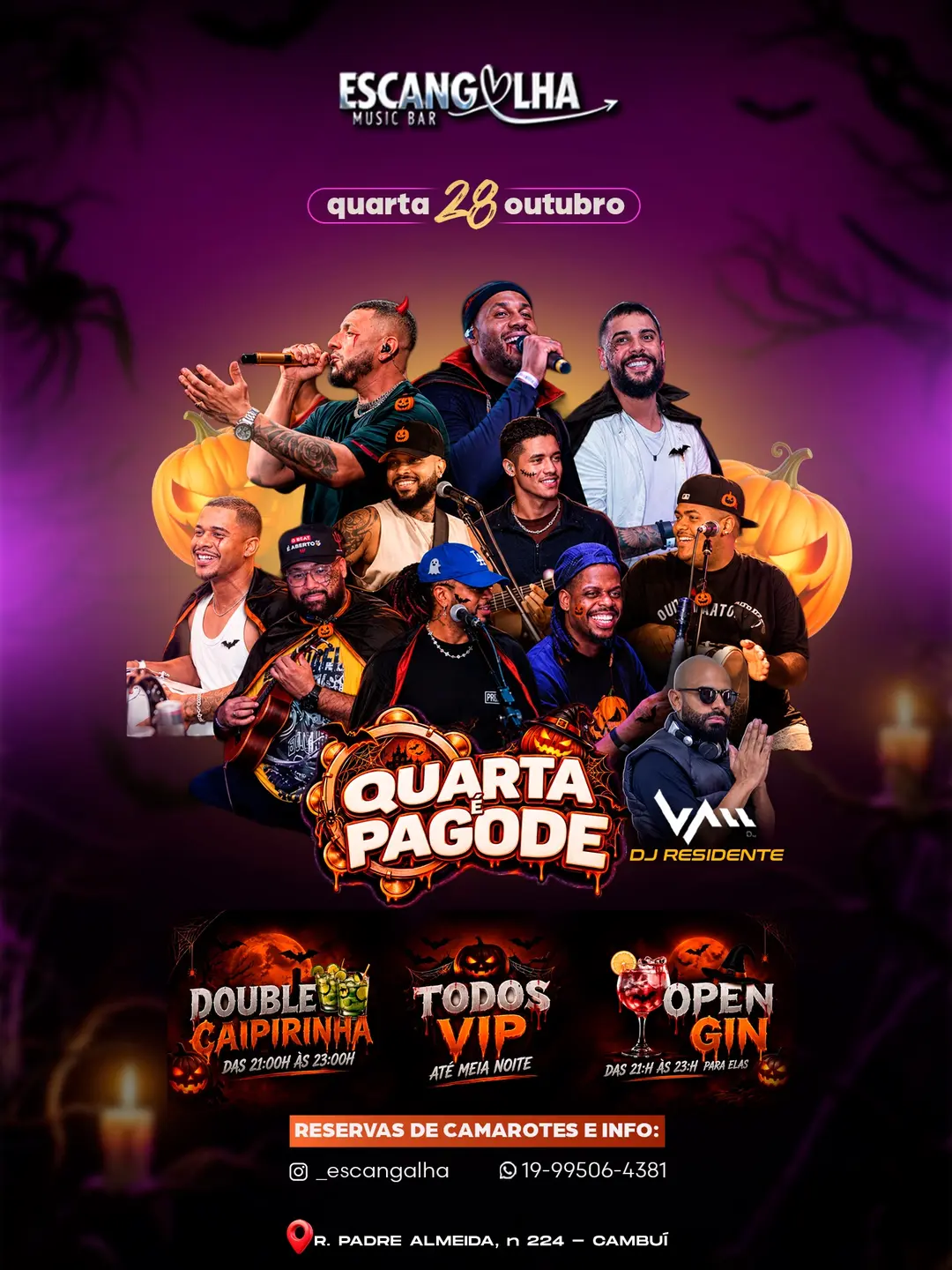 Flyer de DJ Vall