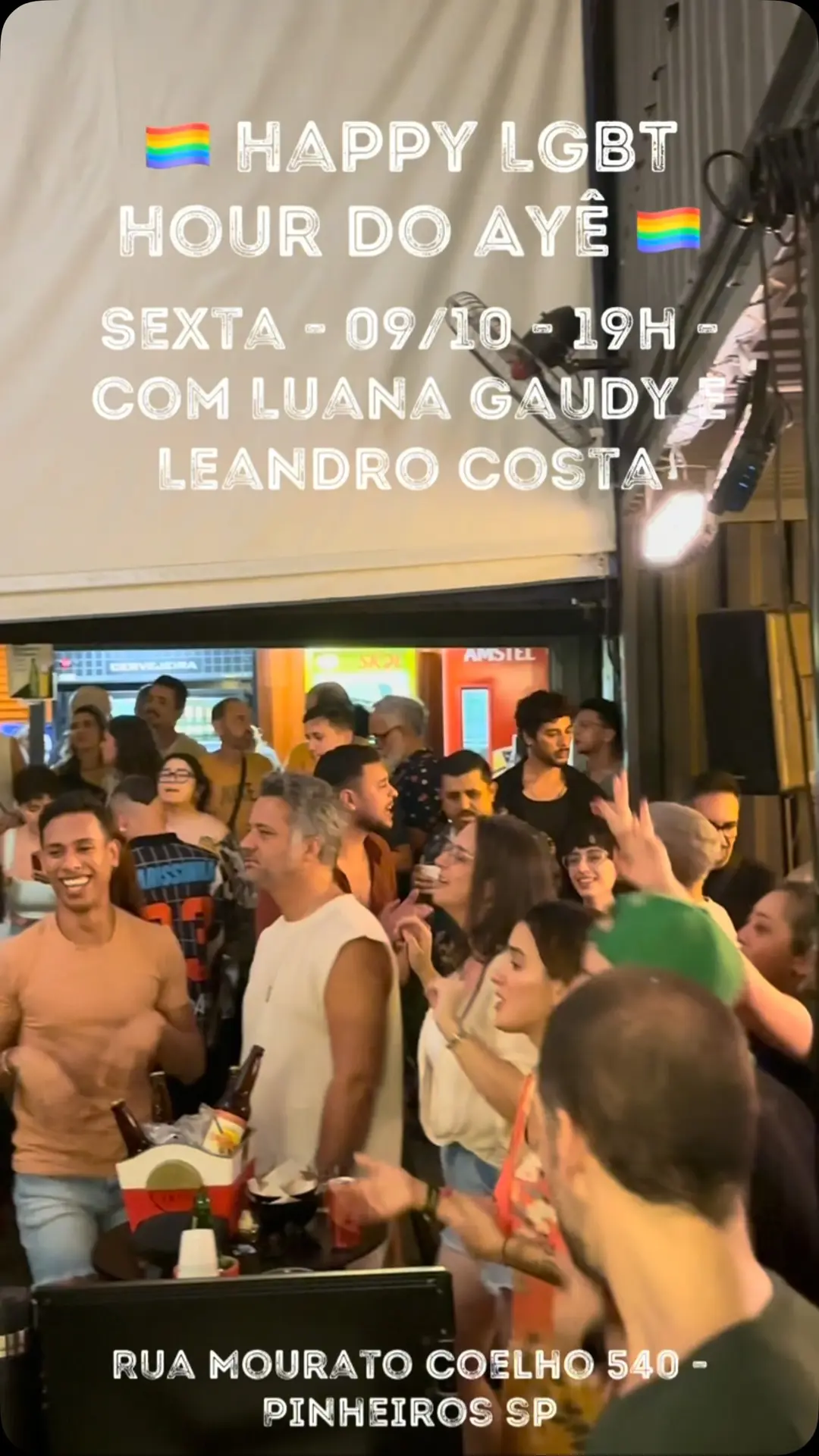 Flyer de Todo Batuque e DJ Gau Alves