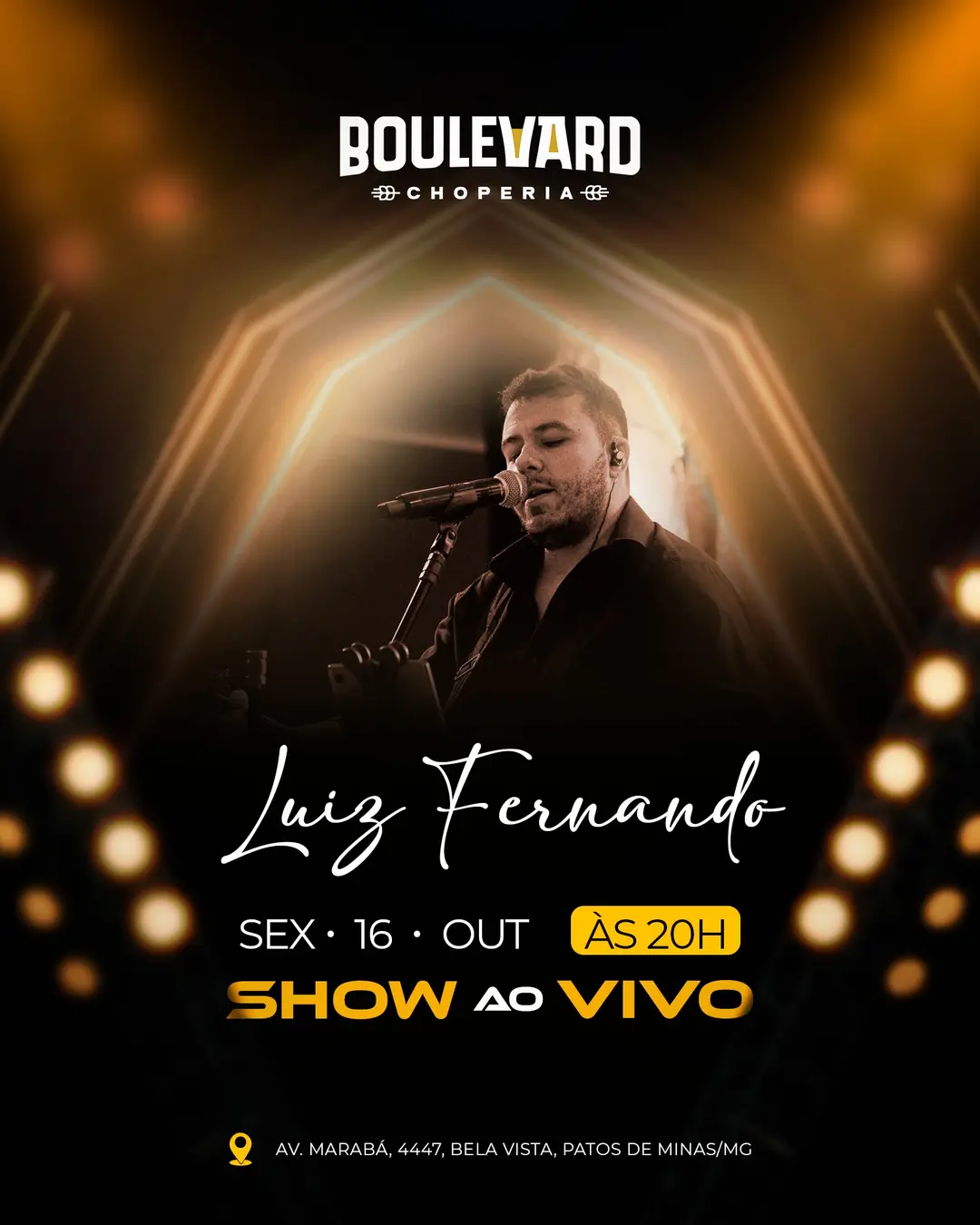 Flyer de Luiz Fernando