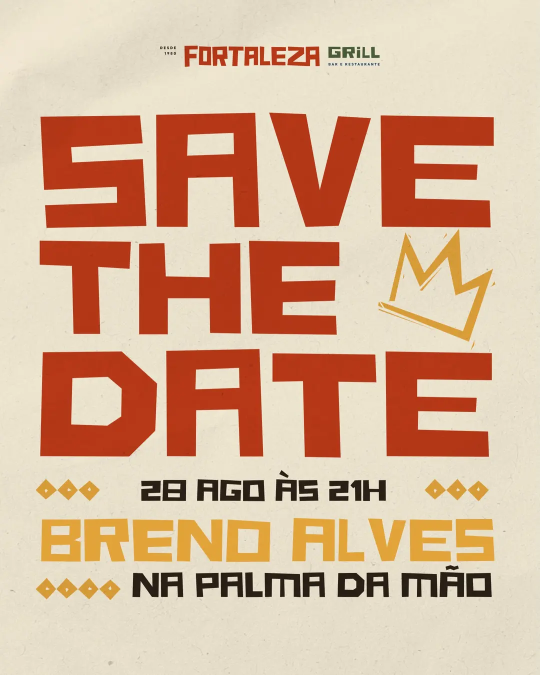 Flyer de Breno Alves