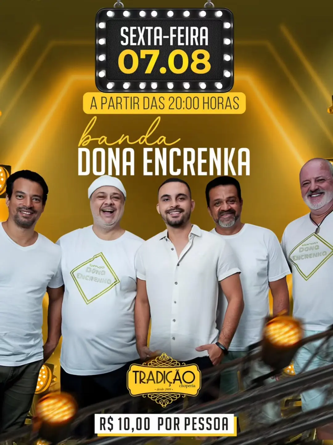 Flyer de Banda Dona Encrenka