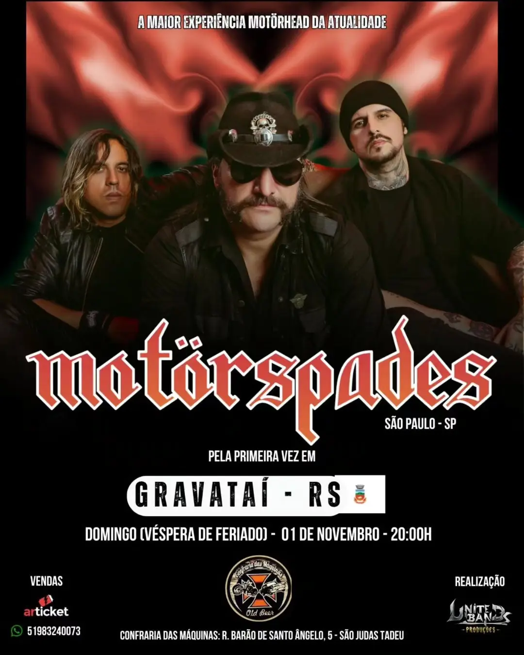Flyer de Motörspades
