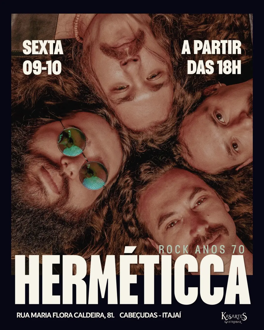 Flyer de Hermeticca