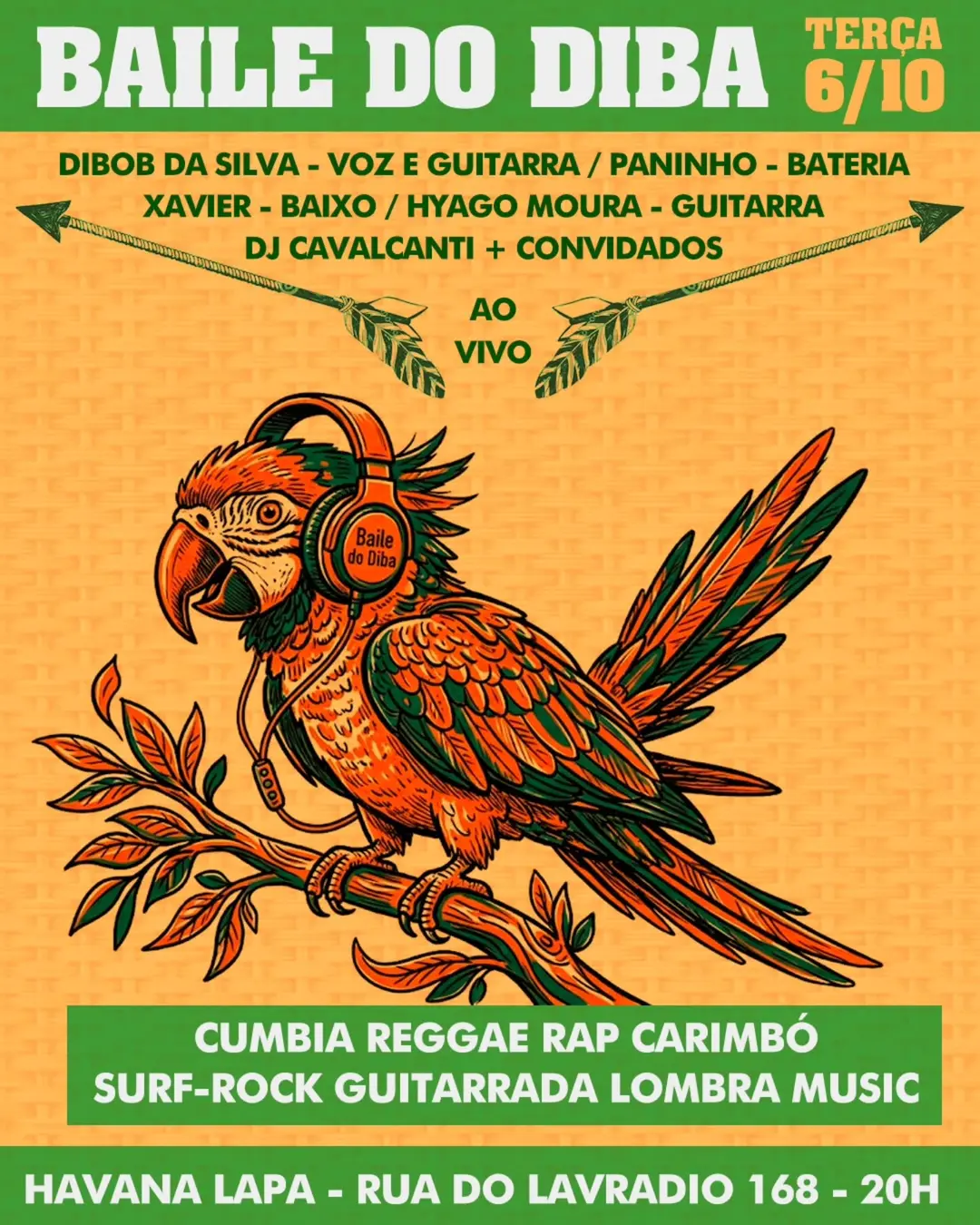Flyer de Matheus da Silva Pinheiro e mais 4 artistas