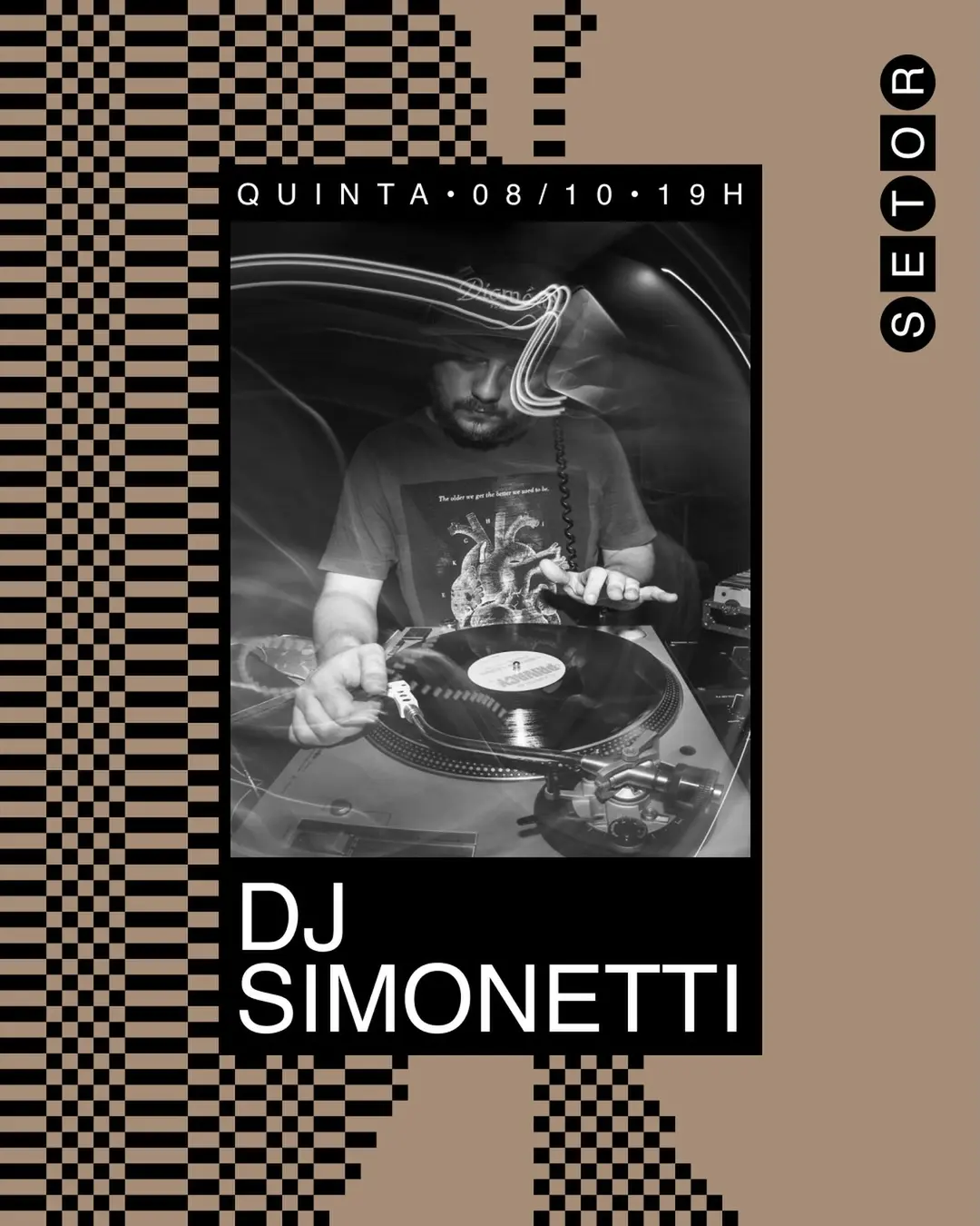 Flyer de Luis Simonetti