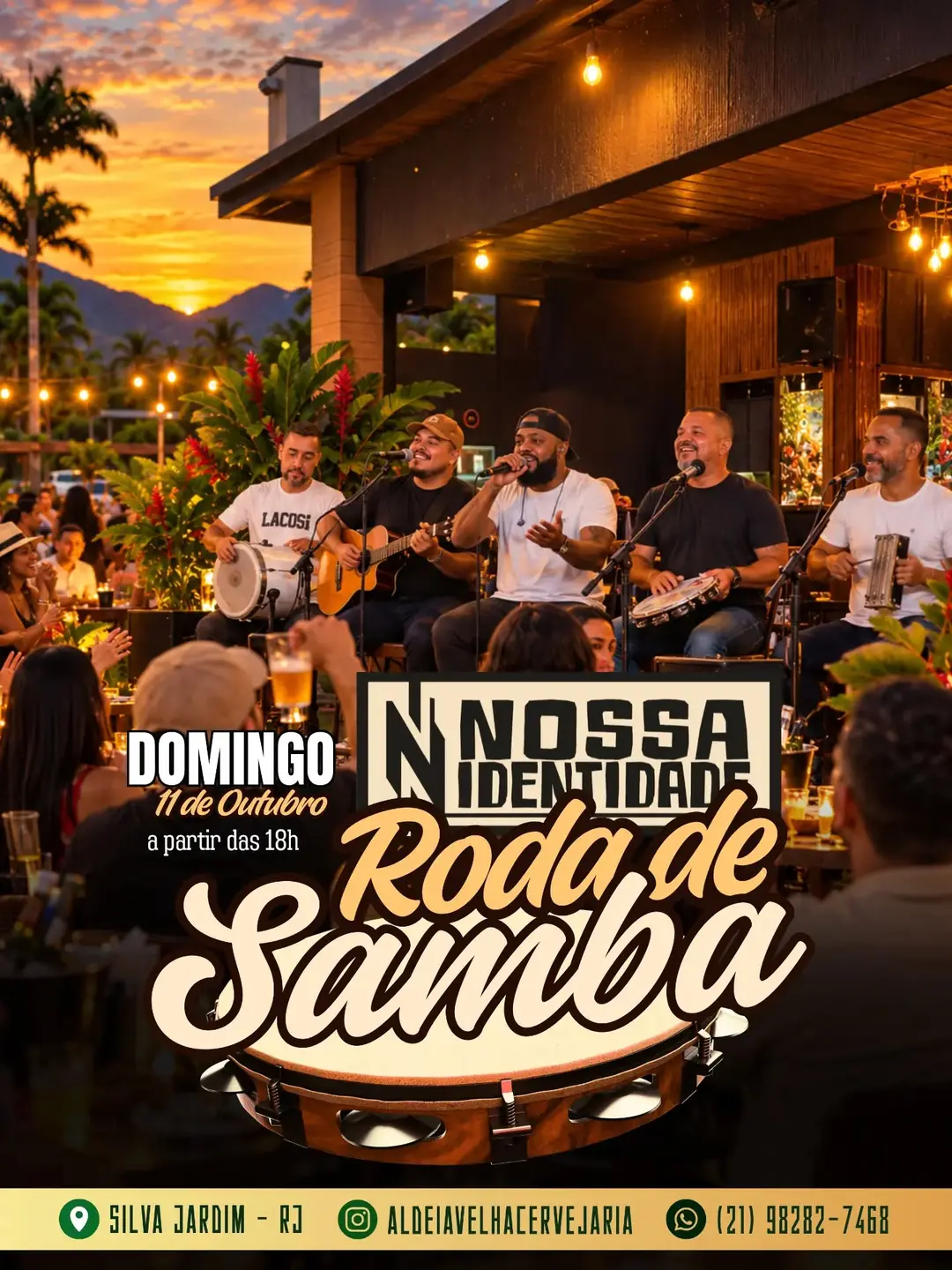 Flyer de Grupo Nossa Identidade