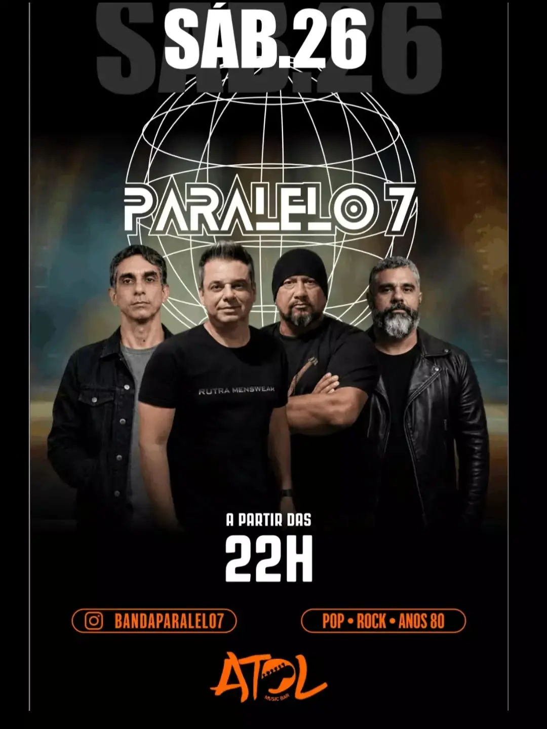 Flyer de Paralelo 7