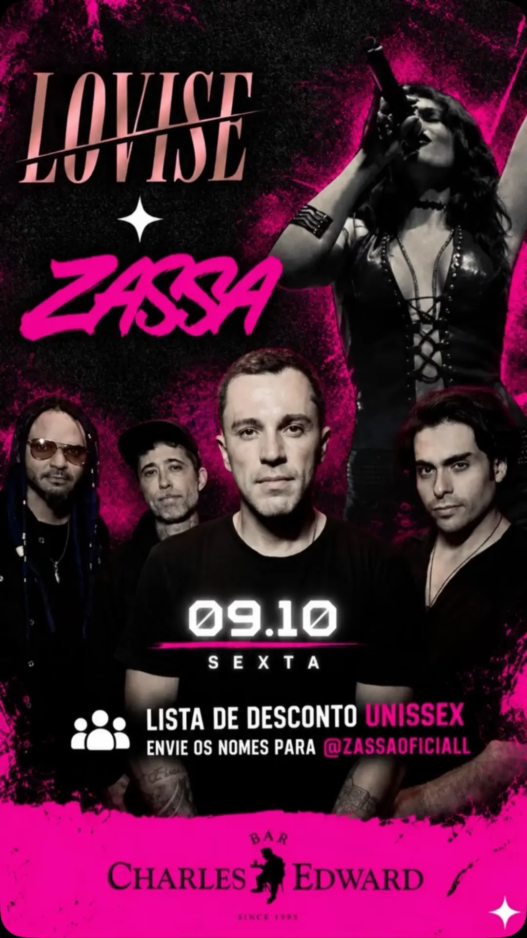 Flyer de Zassa e Lovise