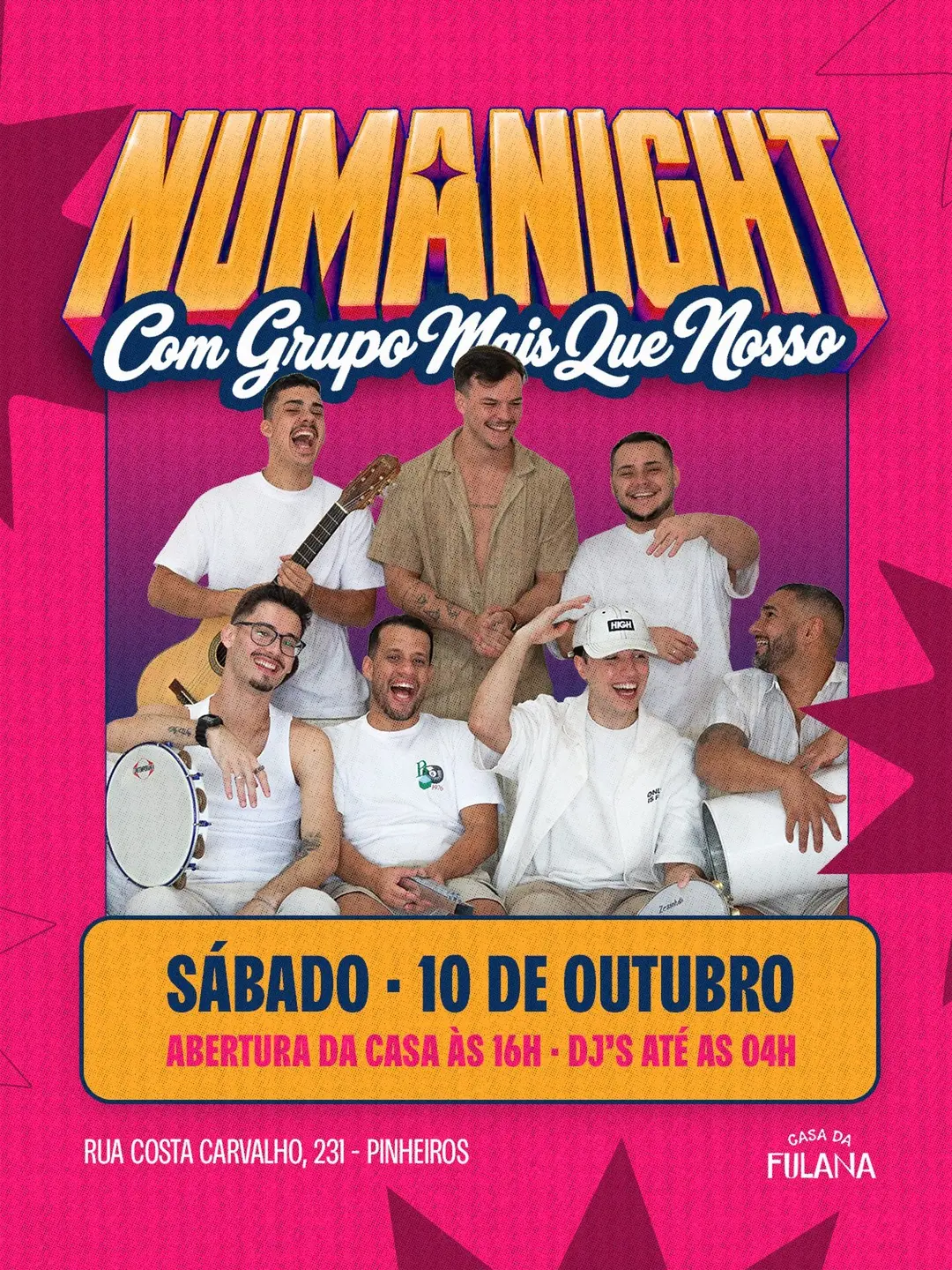 Flyer de Grupo Mais Que Nosso