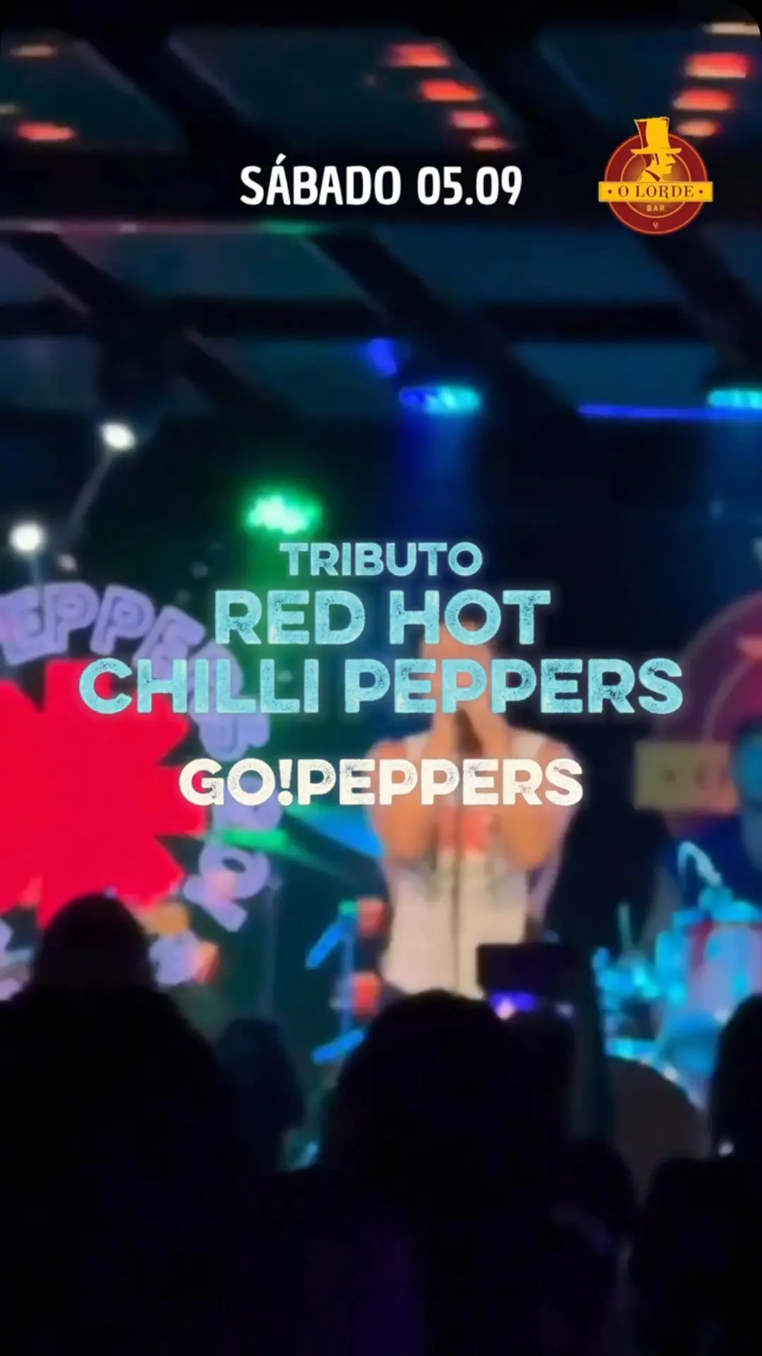 Flyer de Sally House, Mr. Grape e Go! Peppers