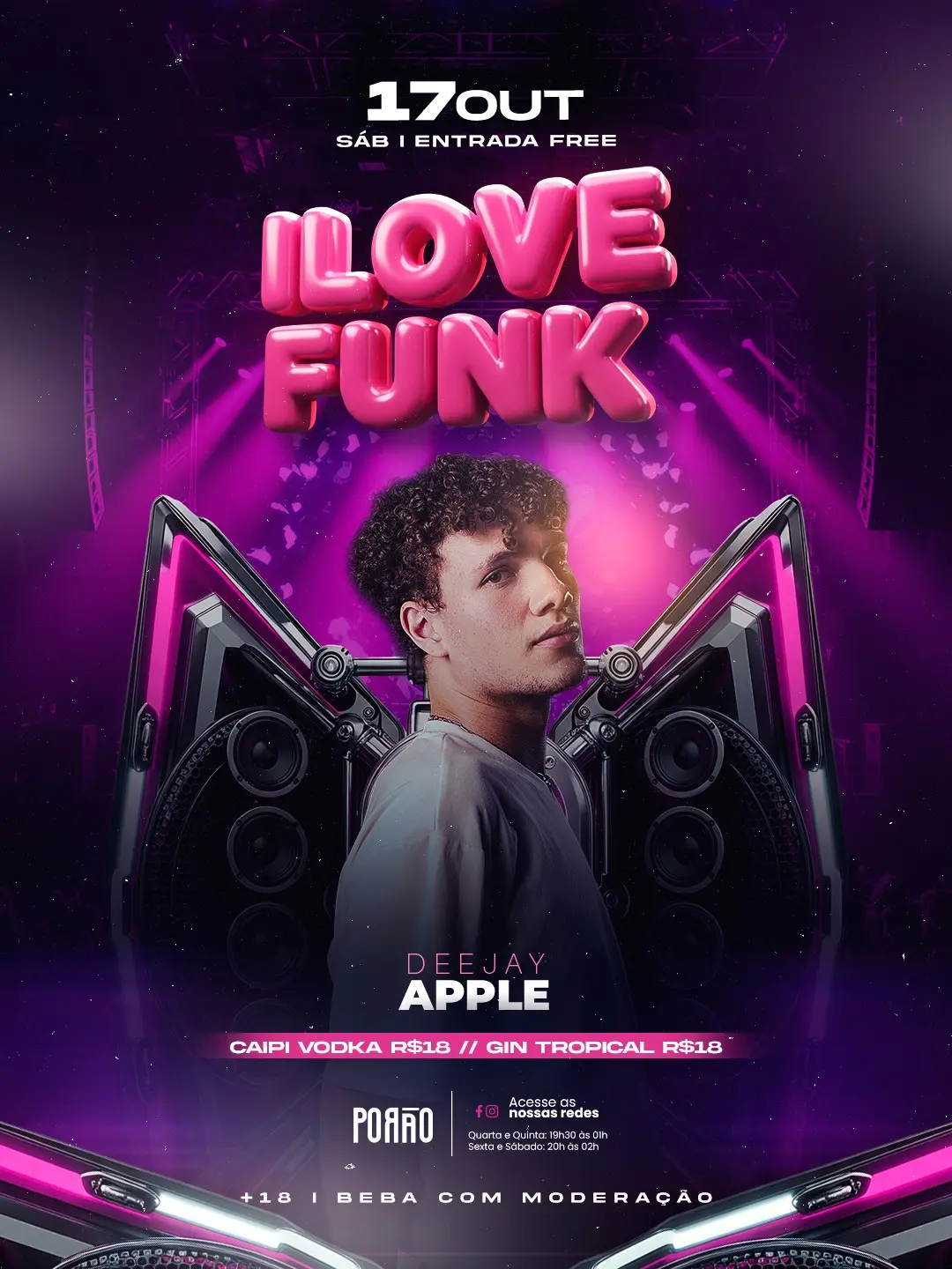 Flyer de DEEJAY APPLE