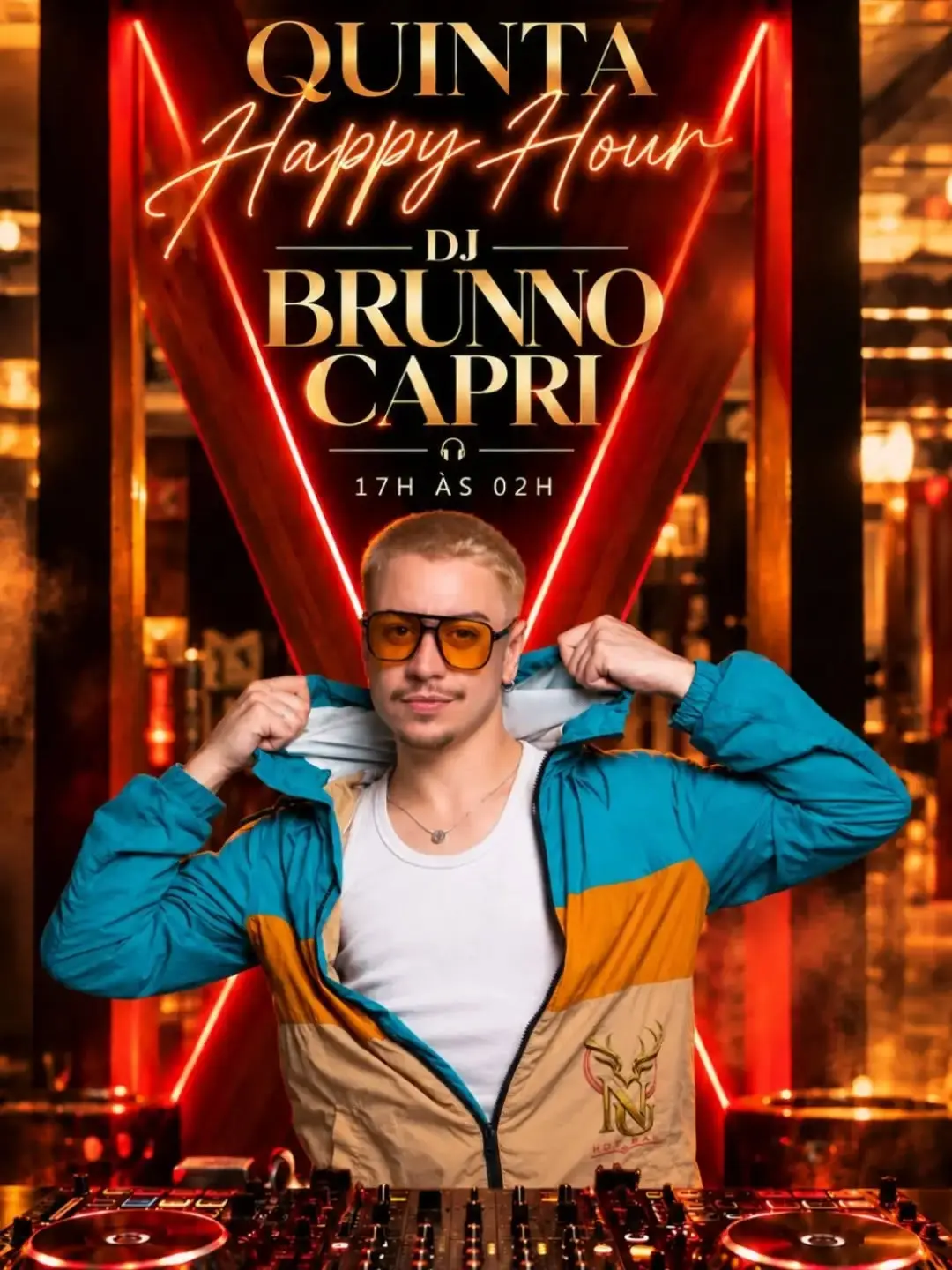 Flyer de Brunno Capri