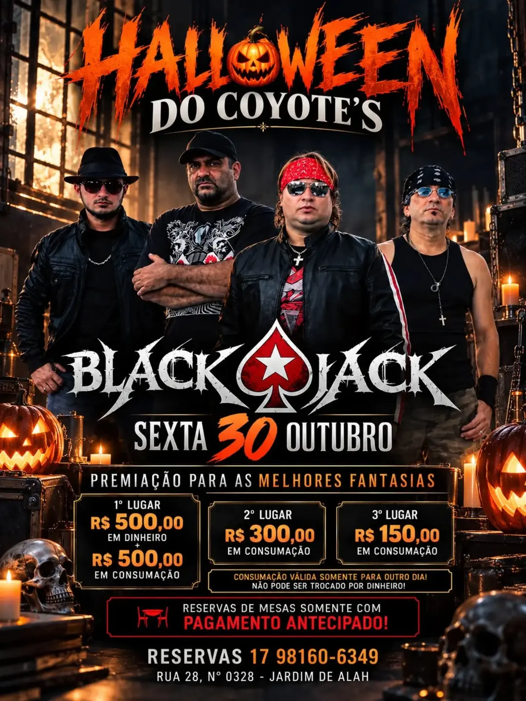 Flyer de Black Jack