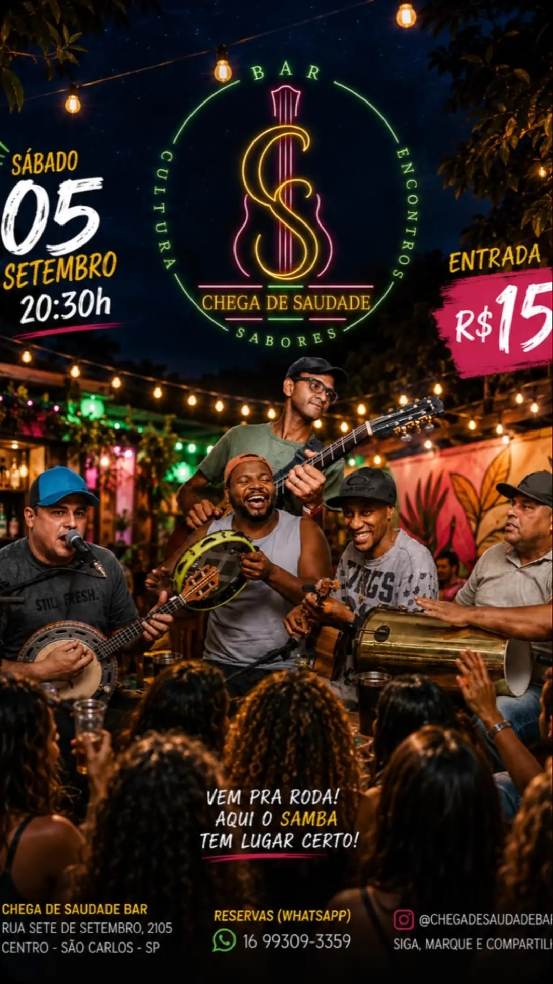 Flyer de Grupo Lado B