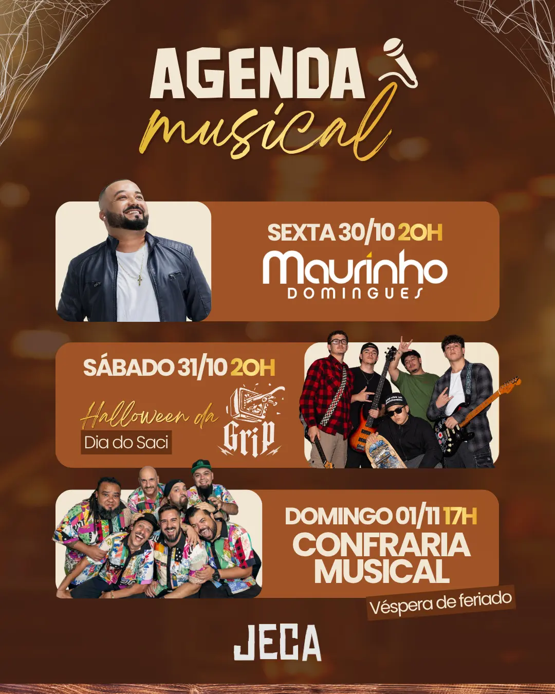 Flyer de Maurinho