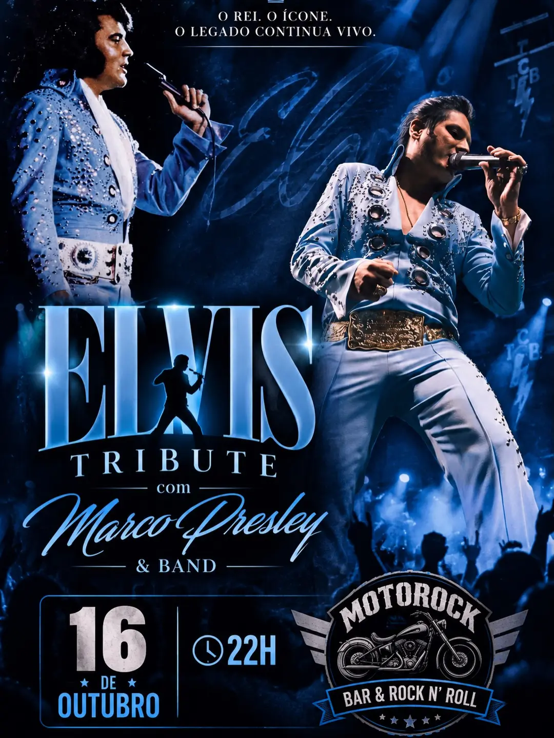 Flyer de Marco Presley Tribute