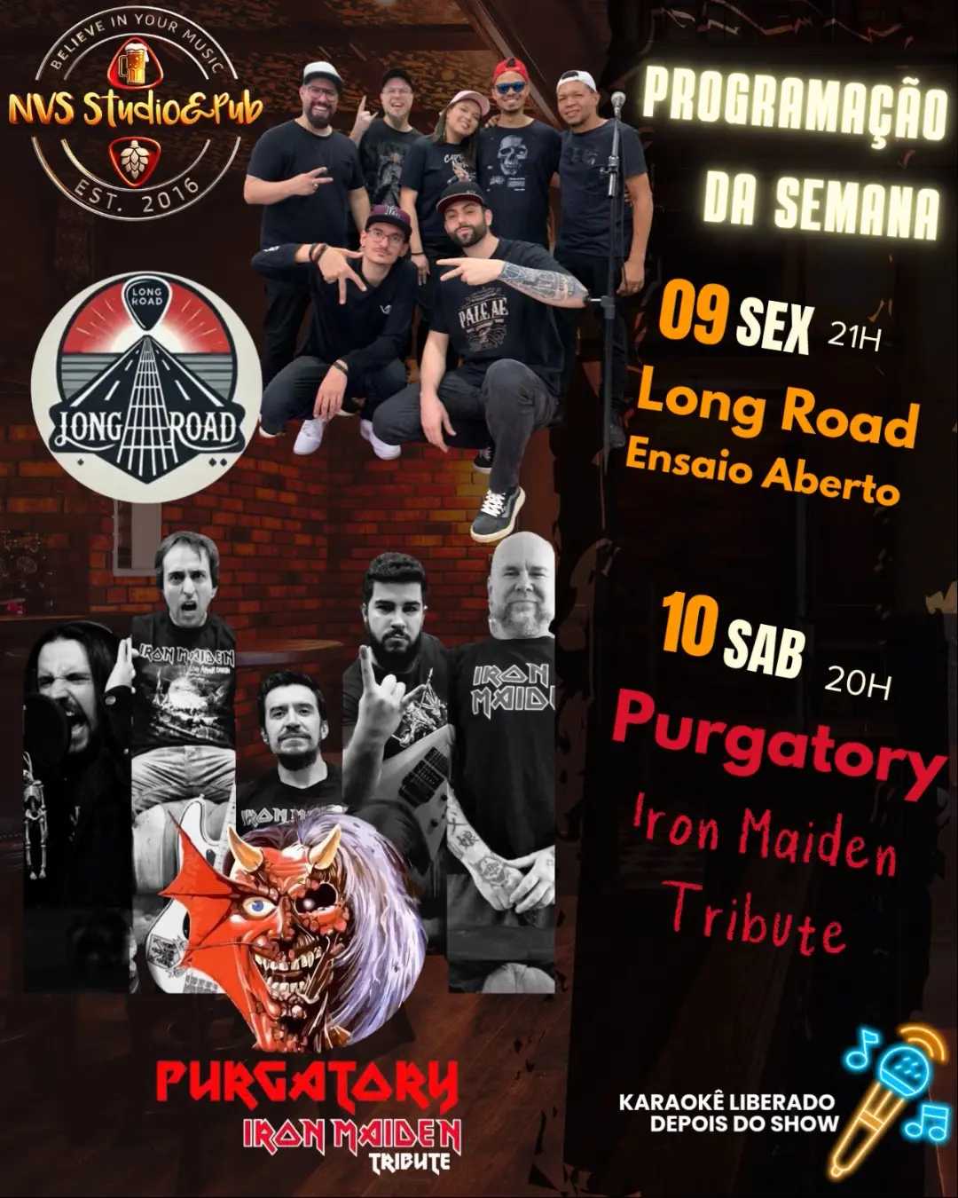 Flyer de Long Road