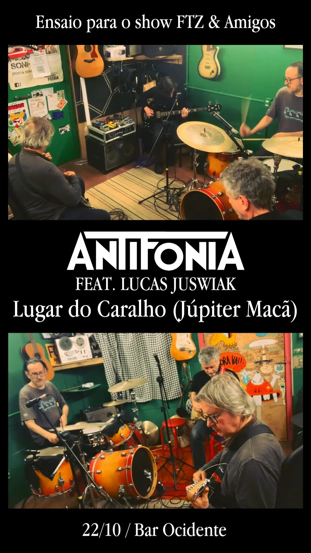 Flyer de Antifonia