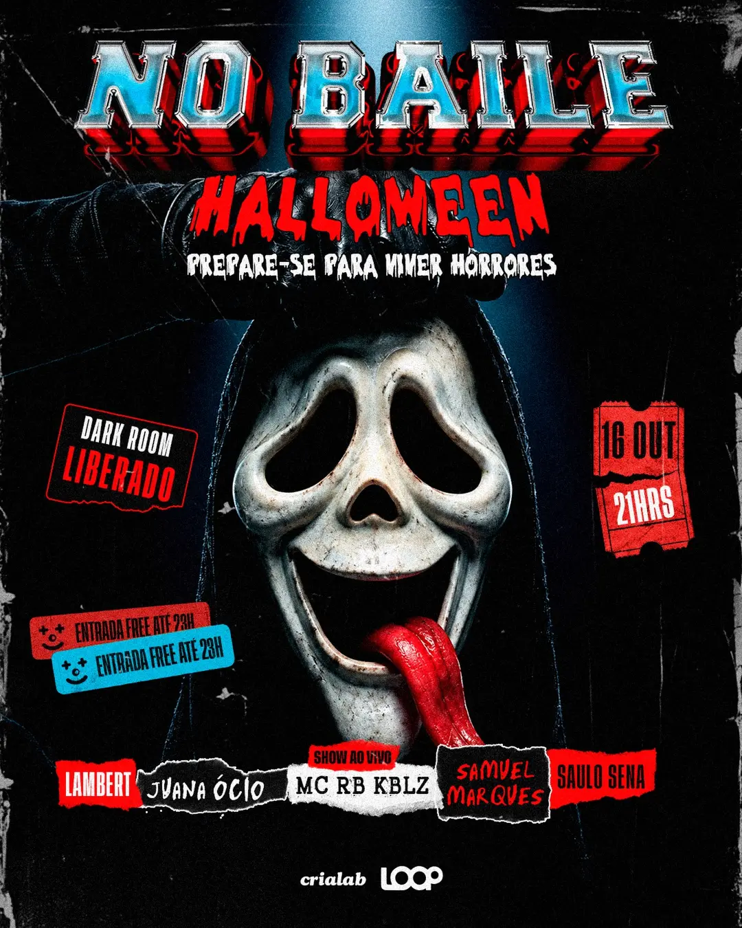Flyer de Juana Ocio, Mcrb Kblz01, LAMBERT e mais 3 artistas