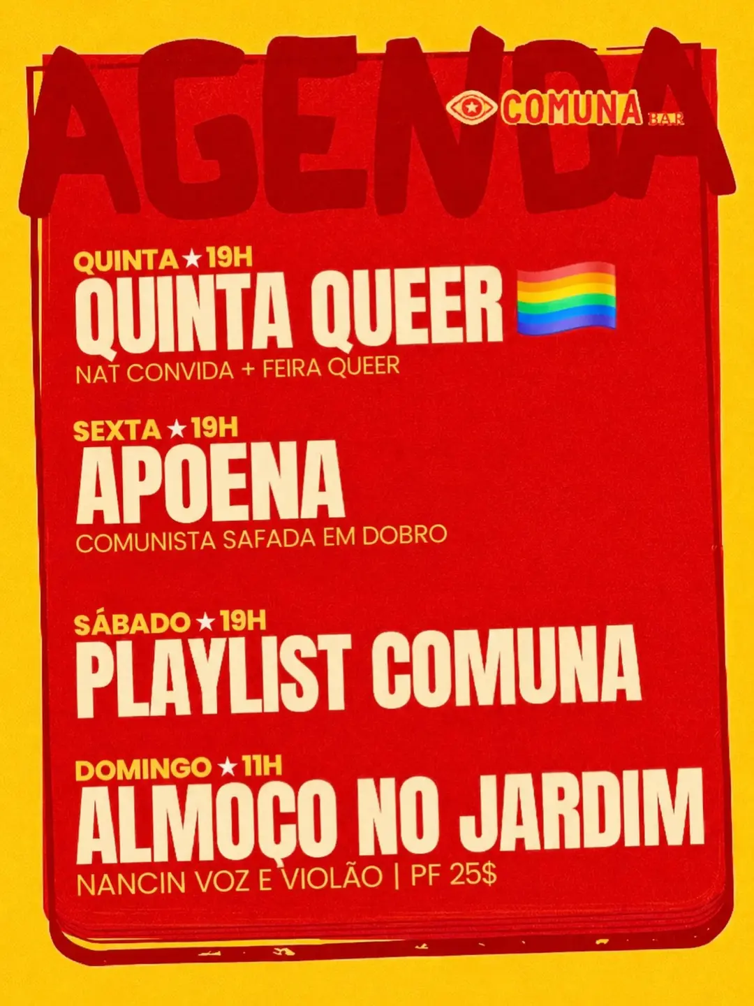 Flyer de Inacio Junior