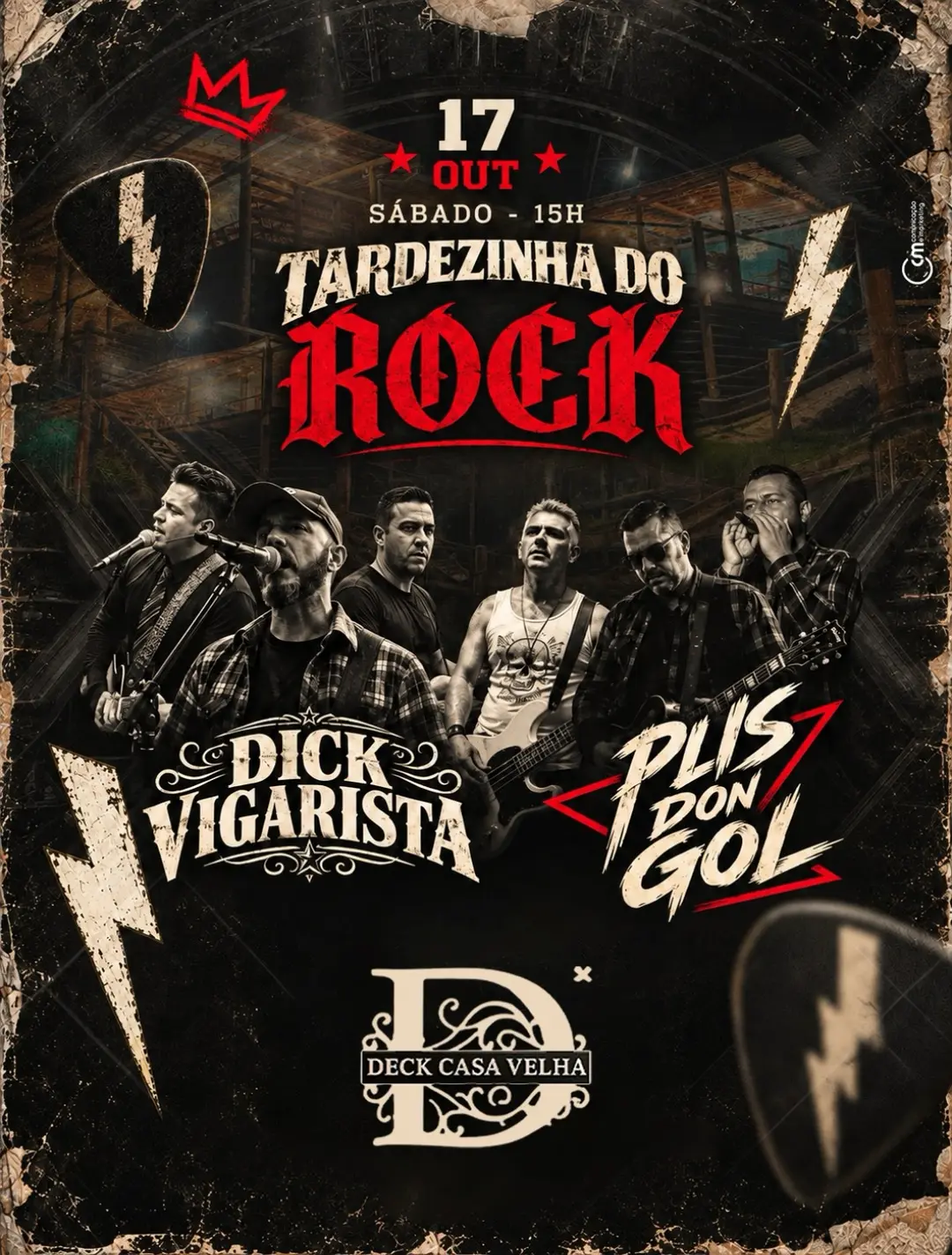 Flyer de Dick Vigarista e Plis Don Gol