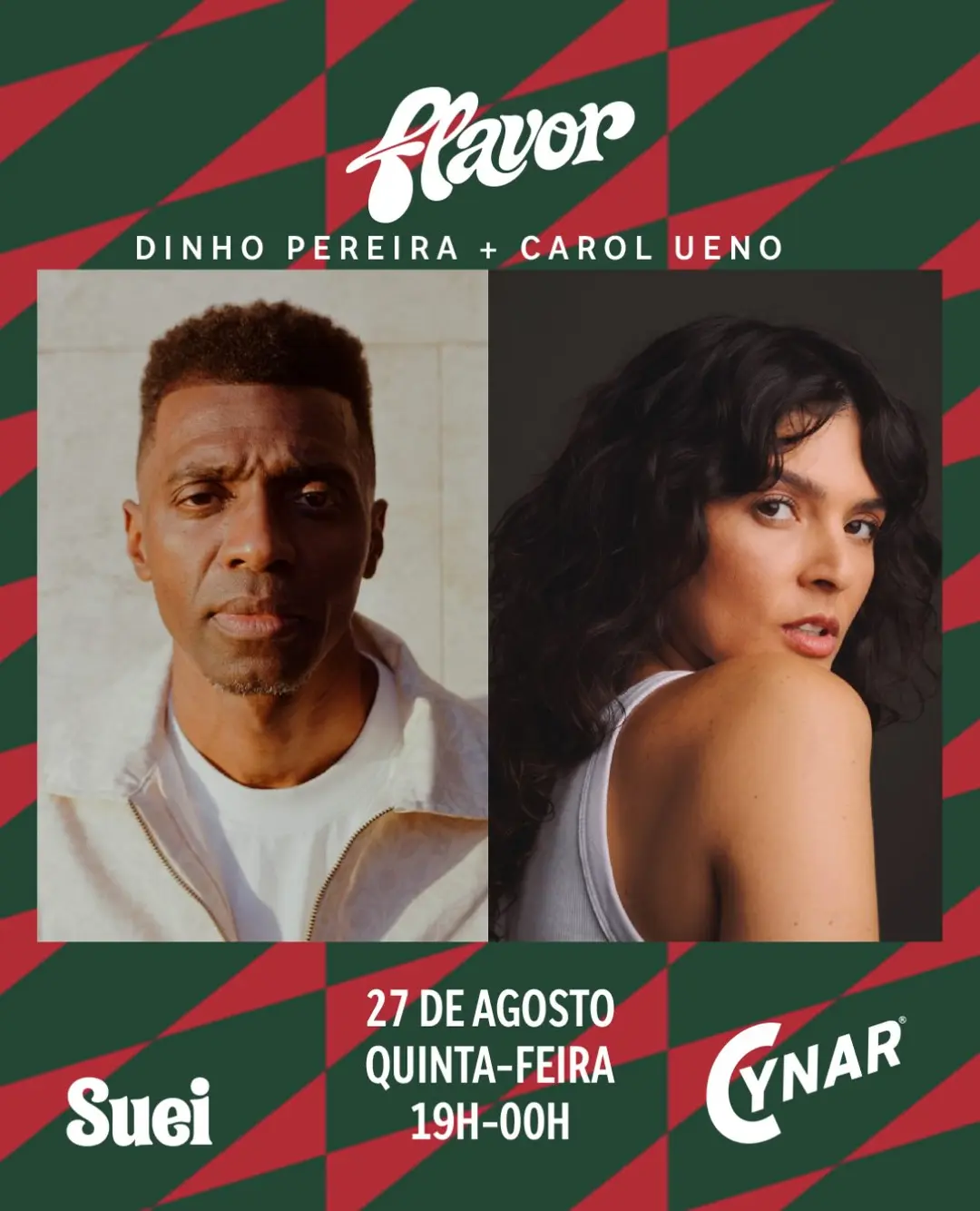 Flyer de Flavor e Ramona Merencio