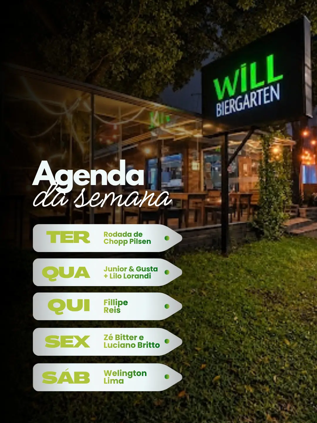 Flyer de Zé Bitter