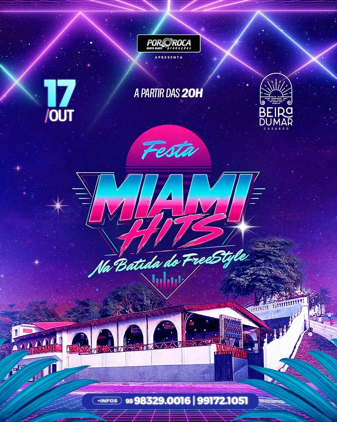 Flyer de renedumontt, steniokavasaky e mais 4 artistas