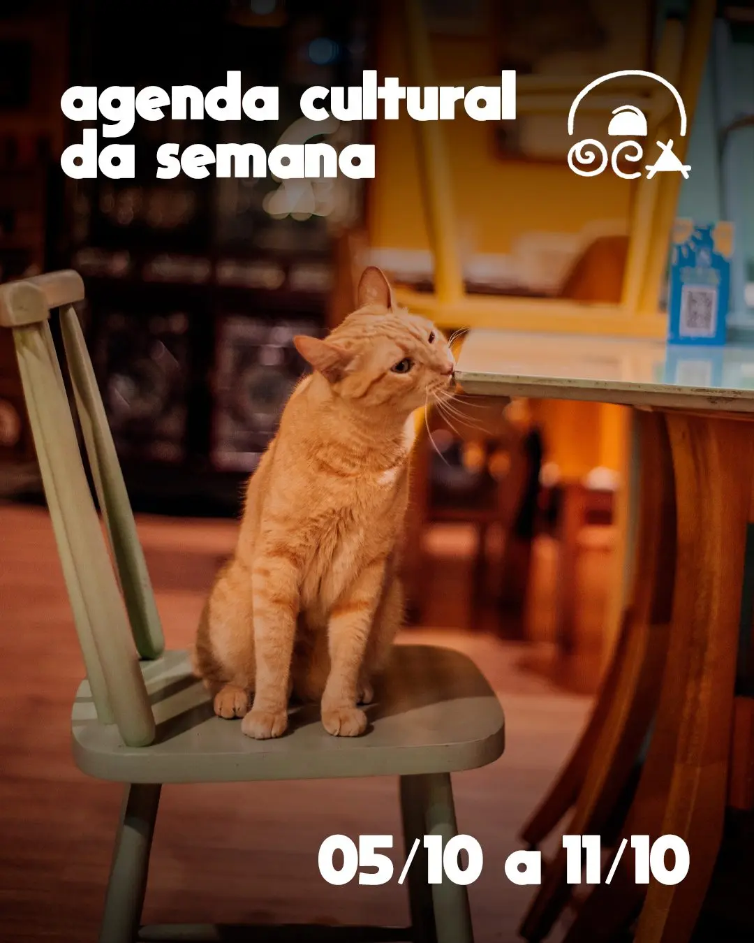 Flyer de Saulo Santos, Ada Koffi e Jay Sant’