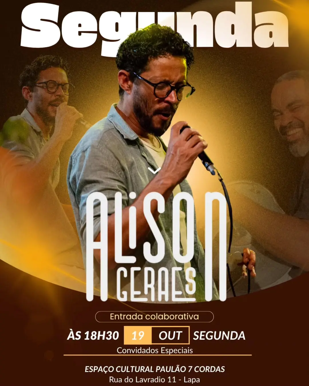 Flyer de Alison Geraes