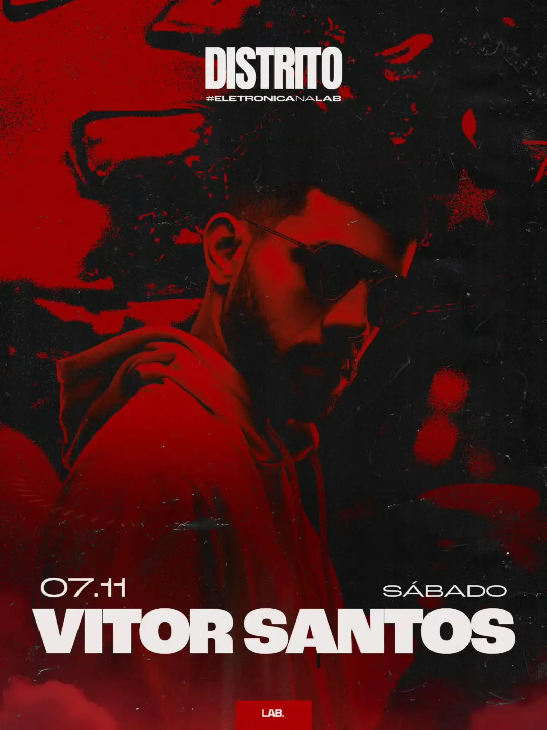 Flyer de Vitor Santos