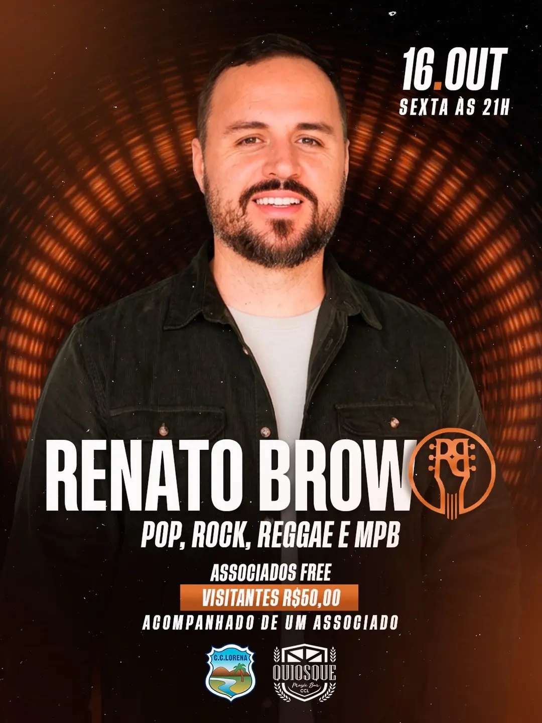 Flyer de Renato Brown