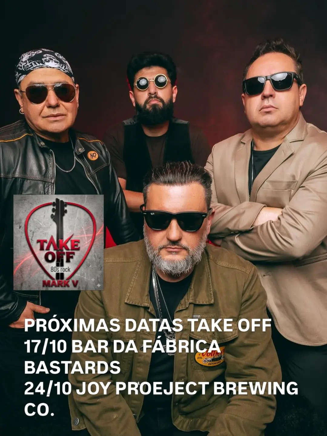 Flyer de Banda Take Off